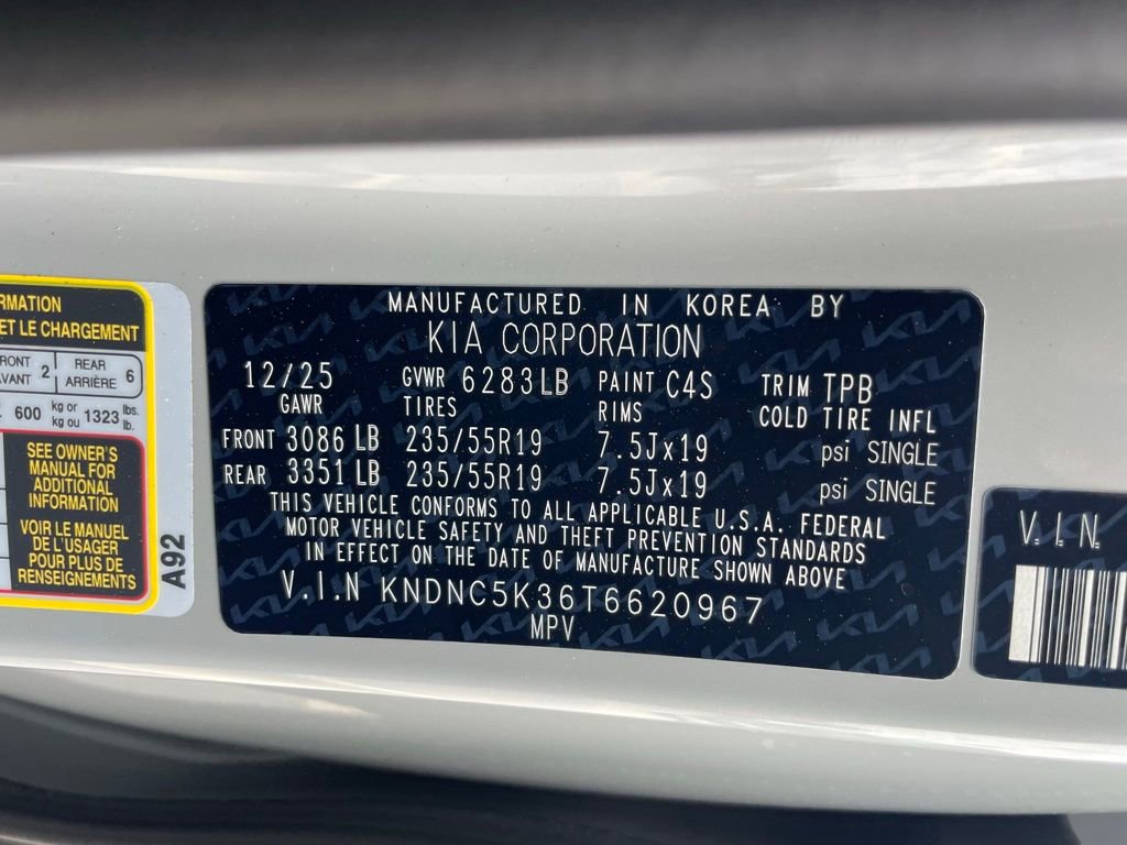 New 2026 Kia Carnival EX image 36