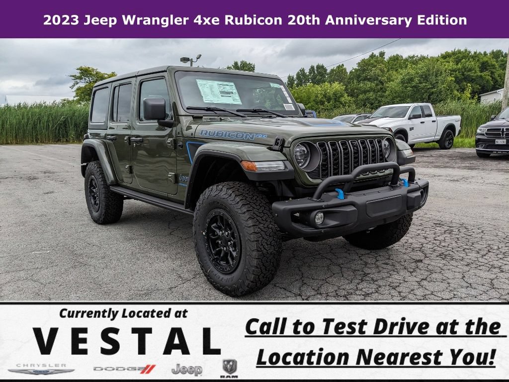 New 2023 Jeep Wrangler Unlimited Rubicon 4xe
