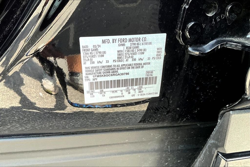 Certified 2024 Ford Explorer ST w/ Equipment Group 401A AWD/4WD image 21
