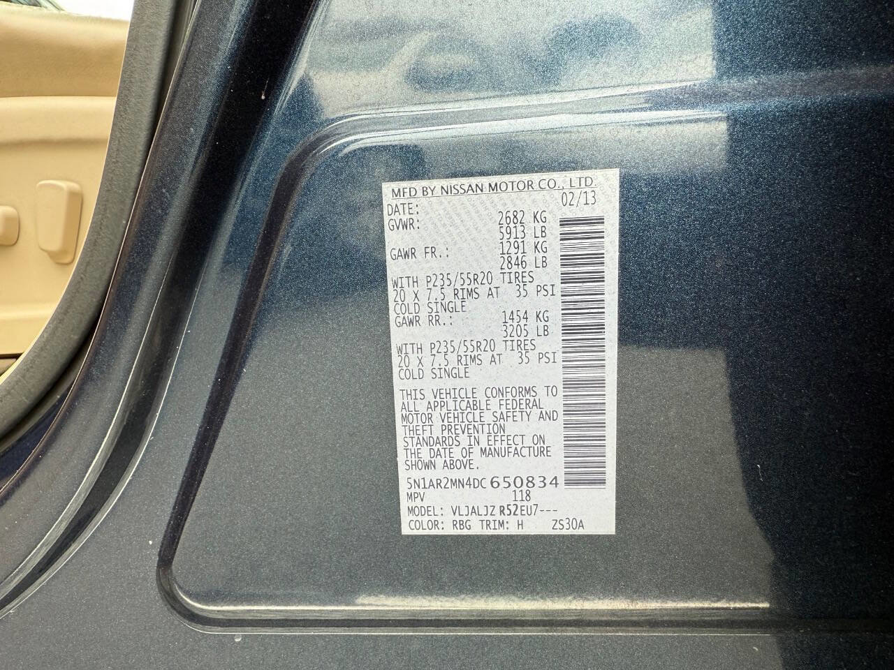 Used 2013 Nissan Pathfinder FWD image 25