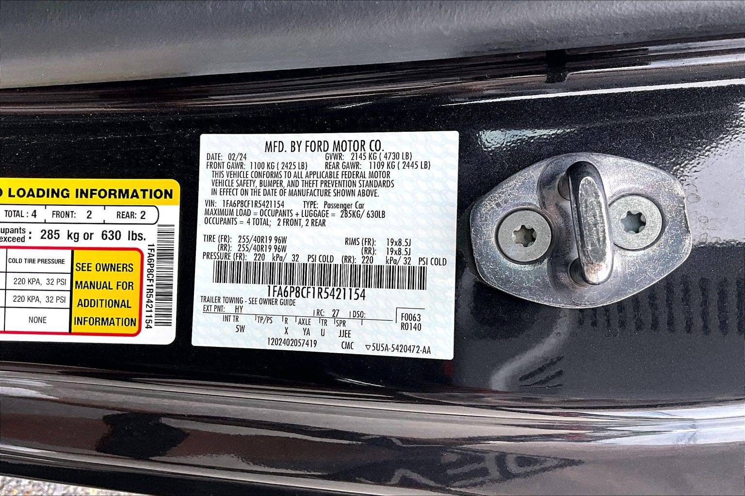 Used 2024 Ford Mustang GT Premium RWD image 35
