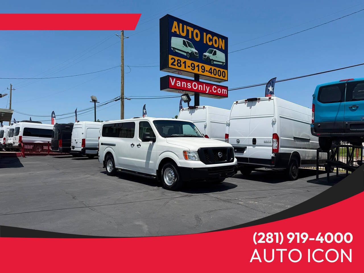 Used 2019 Nissan NV 3500 S