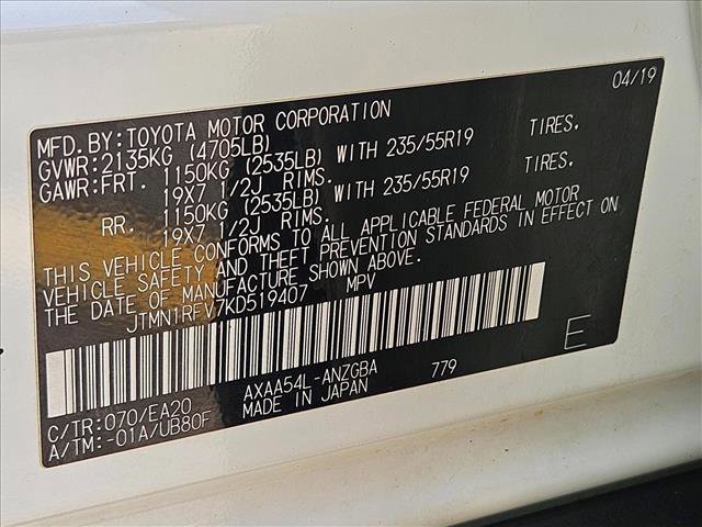 Used 2019 Toyota RAV4 Limited w/ Advanced Technology Package AWD/4WD image 28