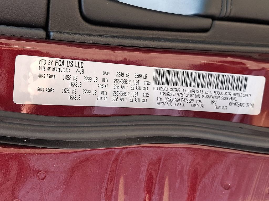 Used 2018 Jeep Grand Cherokee Laredo image 20