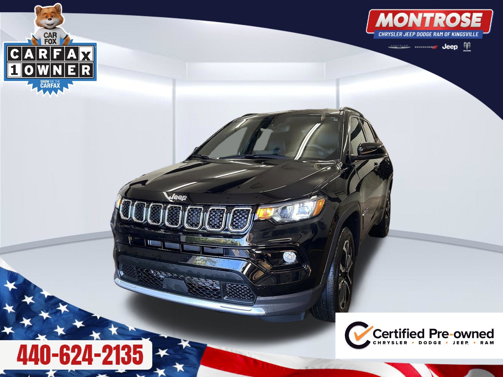 Certified 2024 Jeep Compass Limited