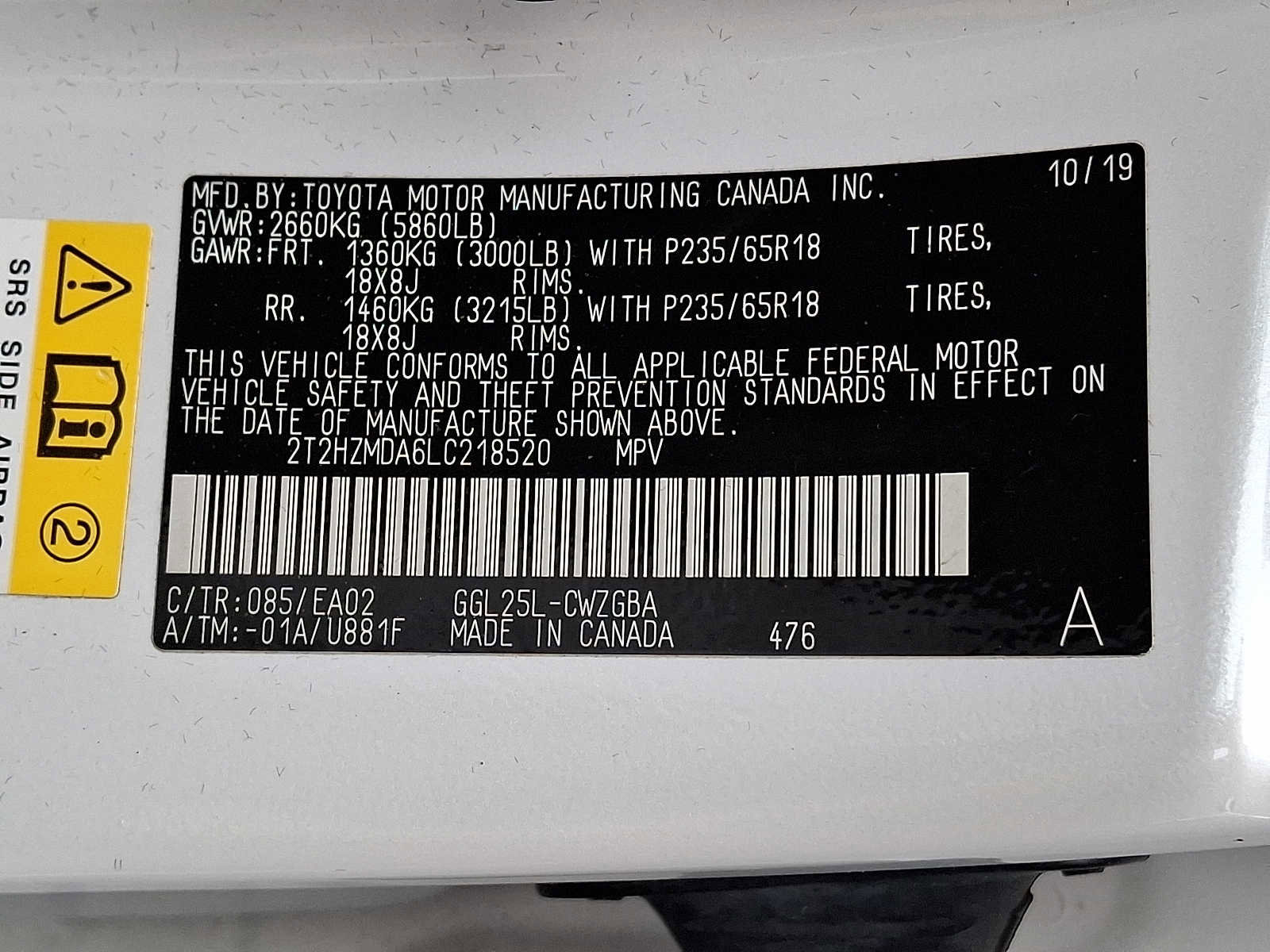 Used 2020 Lexus RX 350 AWD w/ Premium Package image 26