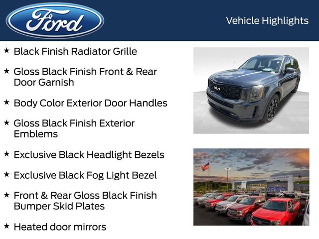 Used 2022 Kia Telluride SX w/ Nightfall Edition Package AWD/4WD image 12