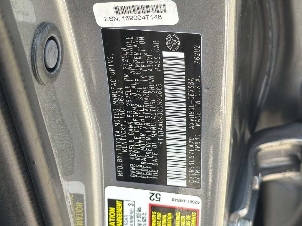 Used 2025 Toyota Camry SE w/ Convenience Package FWD image 33