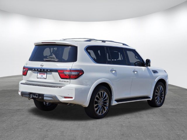 Used 2023 Nissan Armada Platinum w/ Captain's Chairs Package RWD image 4