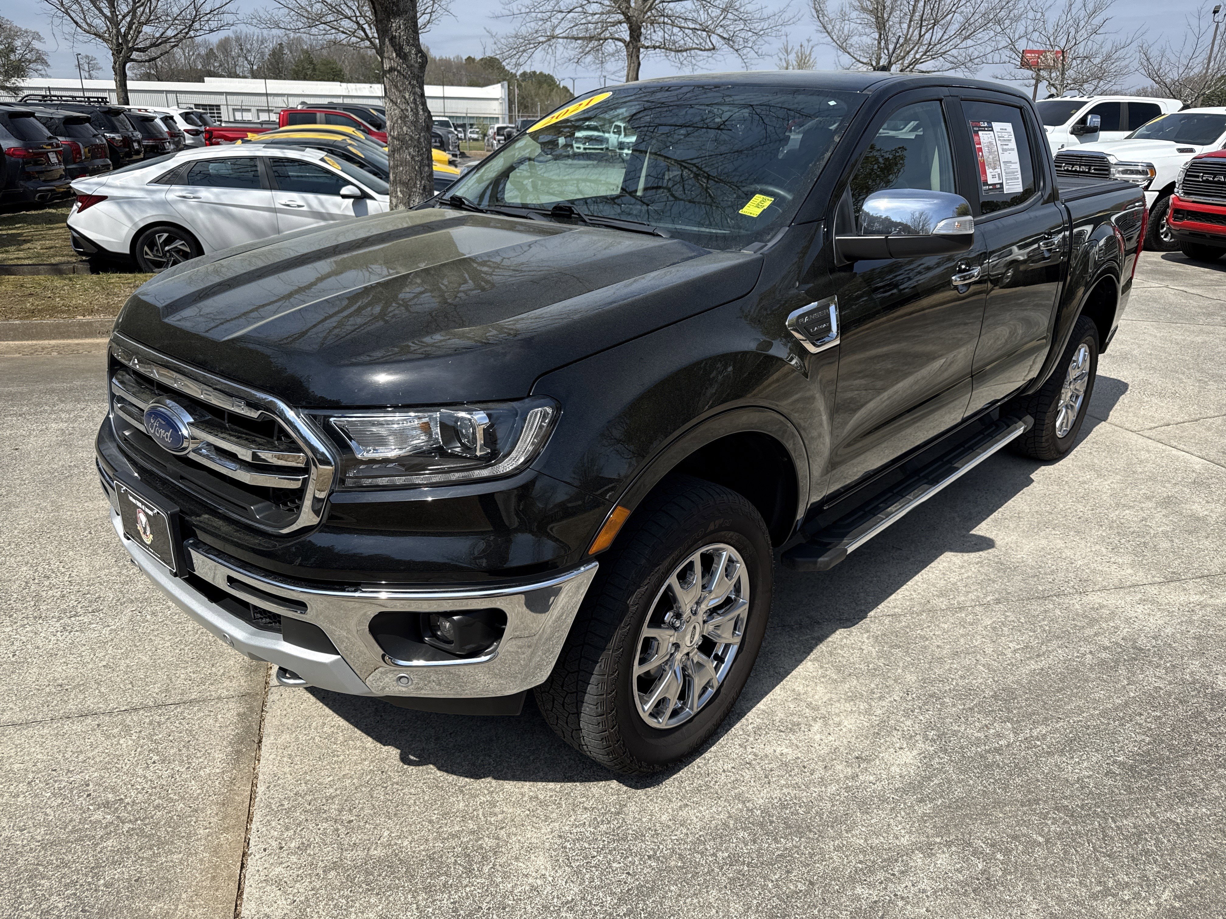 Used 2021 Ford Ranger Lariat w/ Equipment Group 501A High image 3