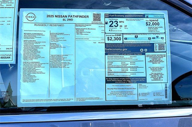 New 2025 Nissan Pathfinder SL image 13