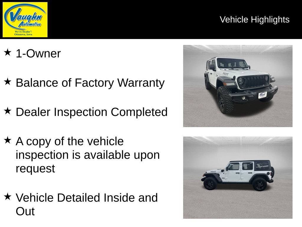 Used 2025 Jeep Wrangler Unlimited Sport S 4xe AWD/4WD image 2