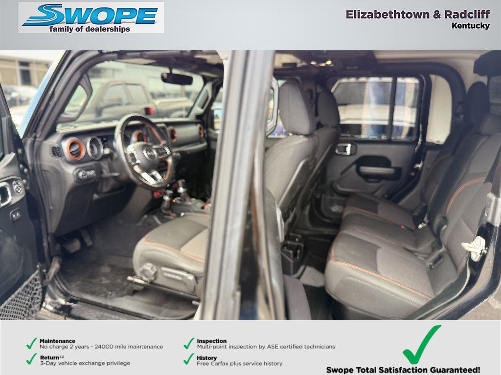 Certified 2021 Jeep Gladiator Mojave w/ Cold Weather Group image 15