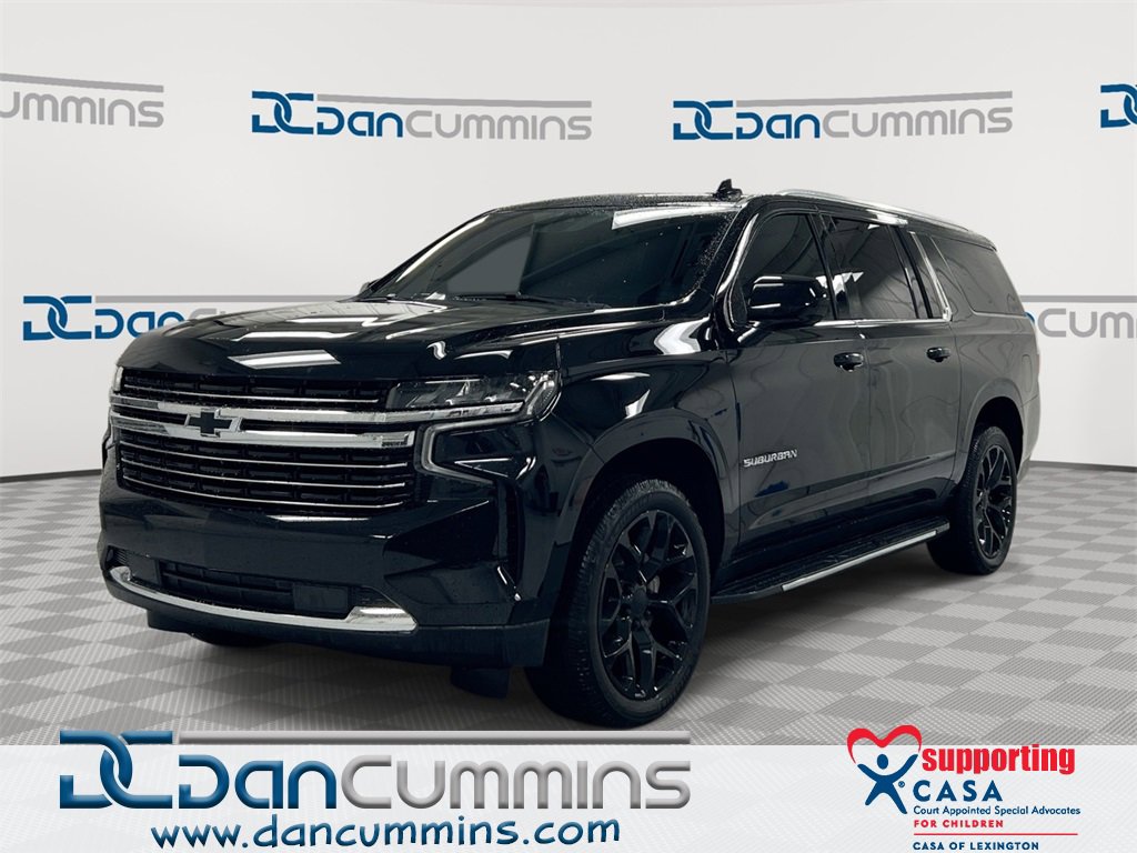 Used 2021 Chevrolet Suburban LT w/ Rear Media and Nav Package