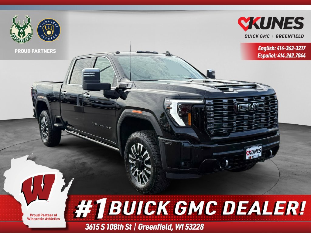 New 2026 GMC Sierra 2500 Denali Ultimate w/ LPO, Black Badging Package