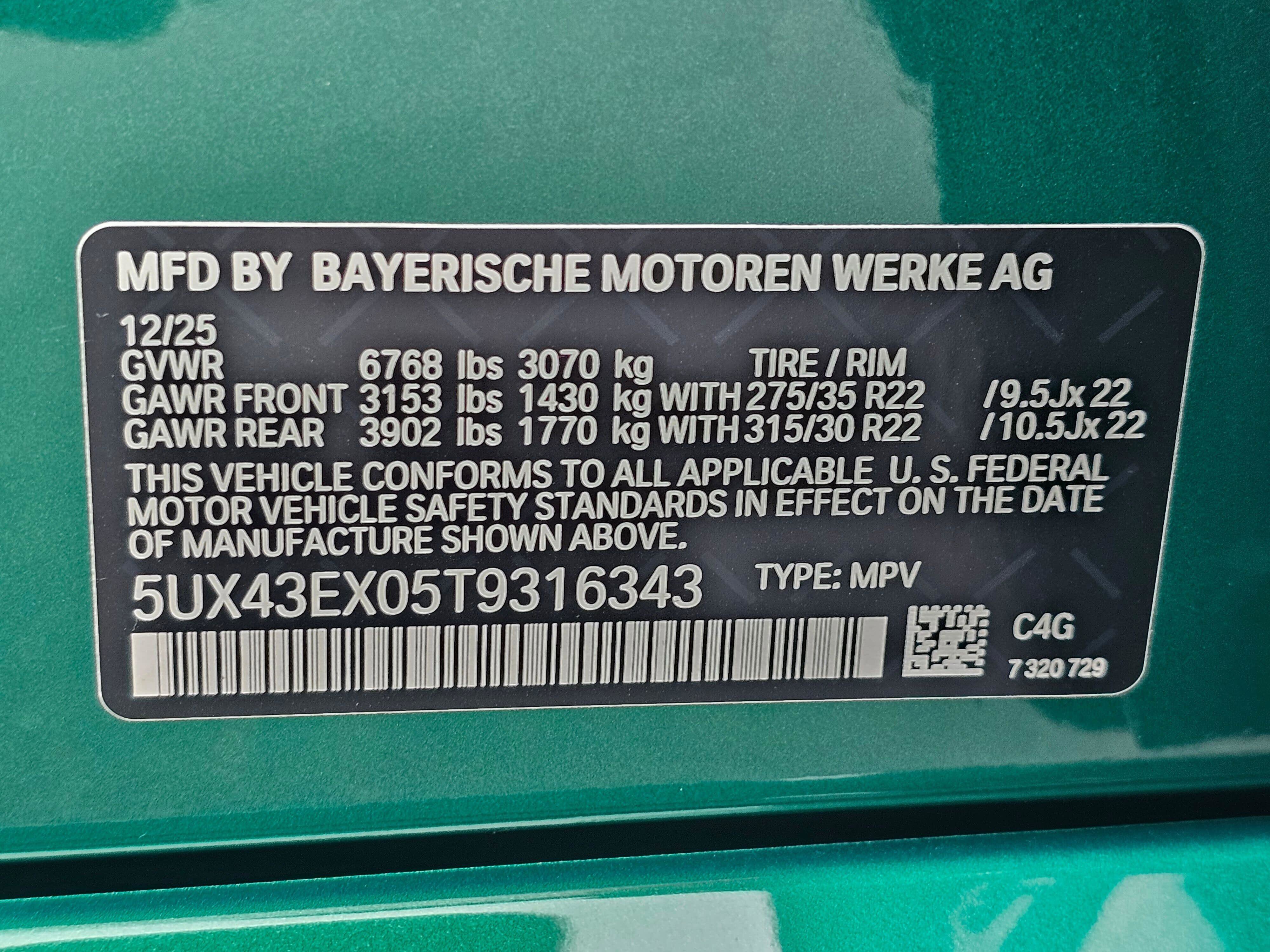New 2026 BMW X6 M60i image 31