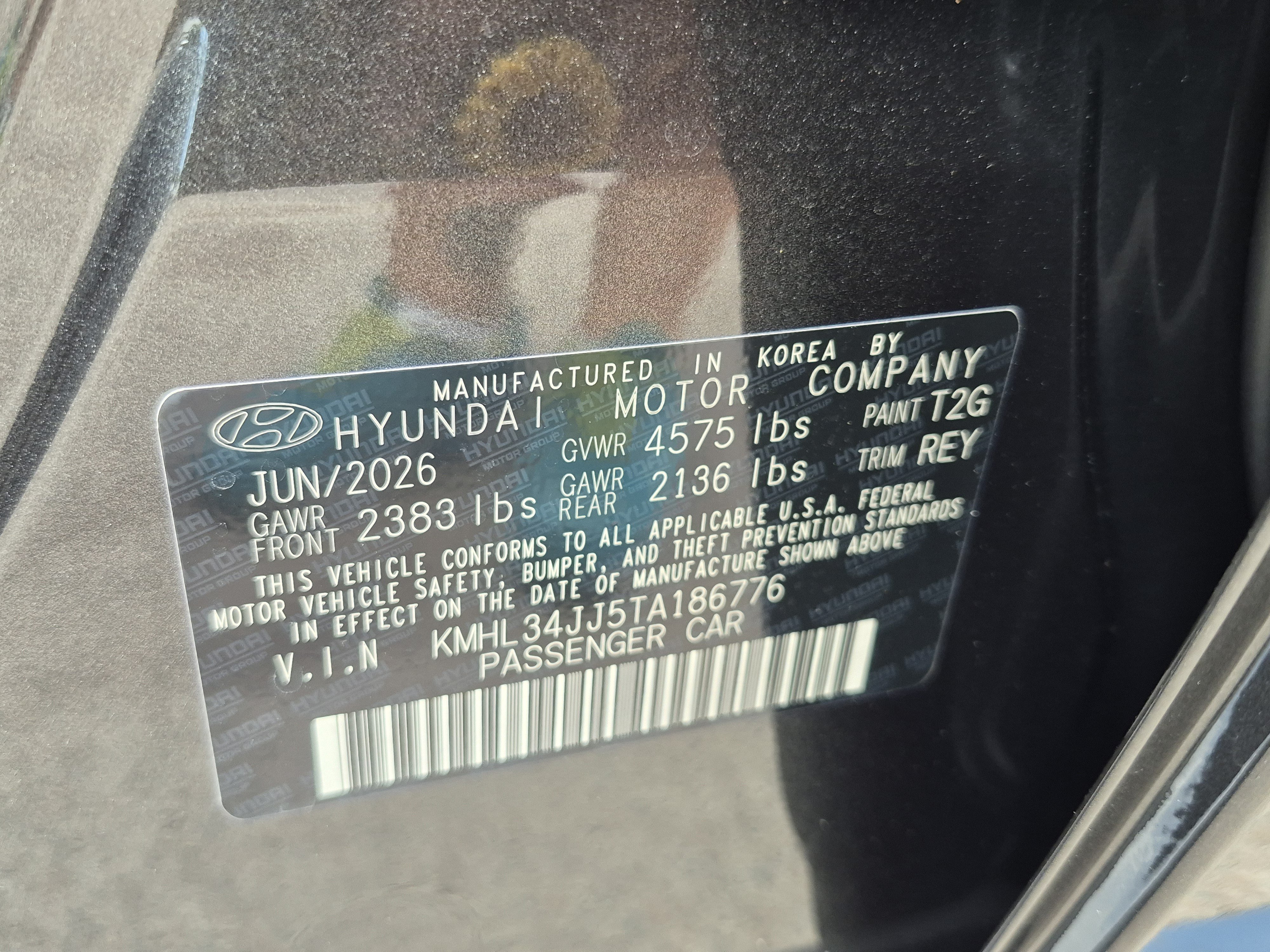 New 2026 Hyundai Sonata SEL FWD image 33