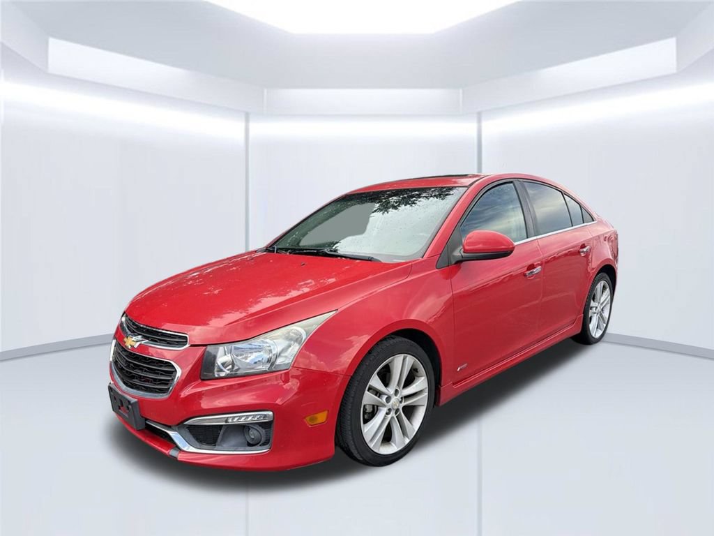 Used 2015 Chevrolet Cruze LTZ w/ Sun, Sound and Sport Package FWD image 2