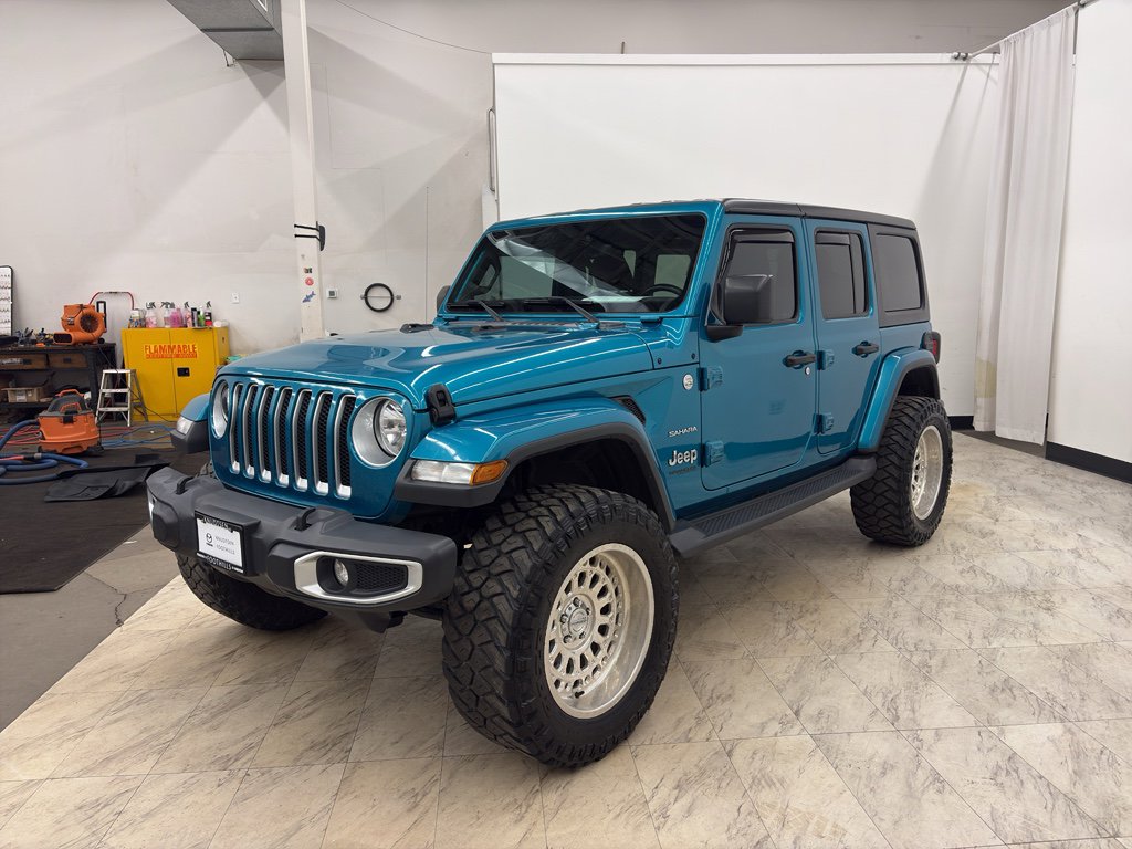 Used 2020 Jeep Wrangler Unlimited Sahara w/ Uconnect 4C Nav & Sound Group image 3