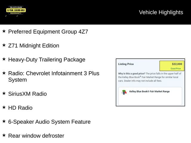 Used 2019 Chevrolet Colorado Z71 w/ Z71 Midnight Edition image 10