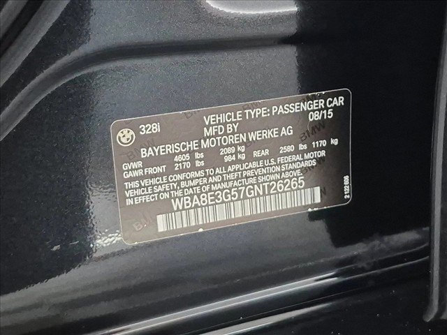 Used 2016 BMW 328i xDrive Sedan AWD/4WD image 29