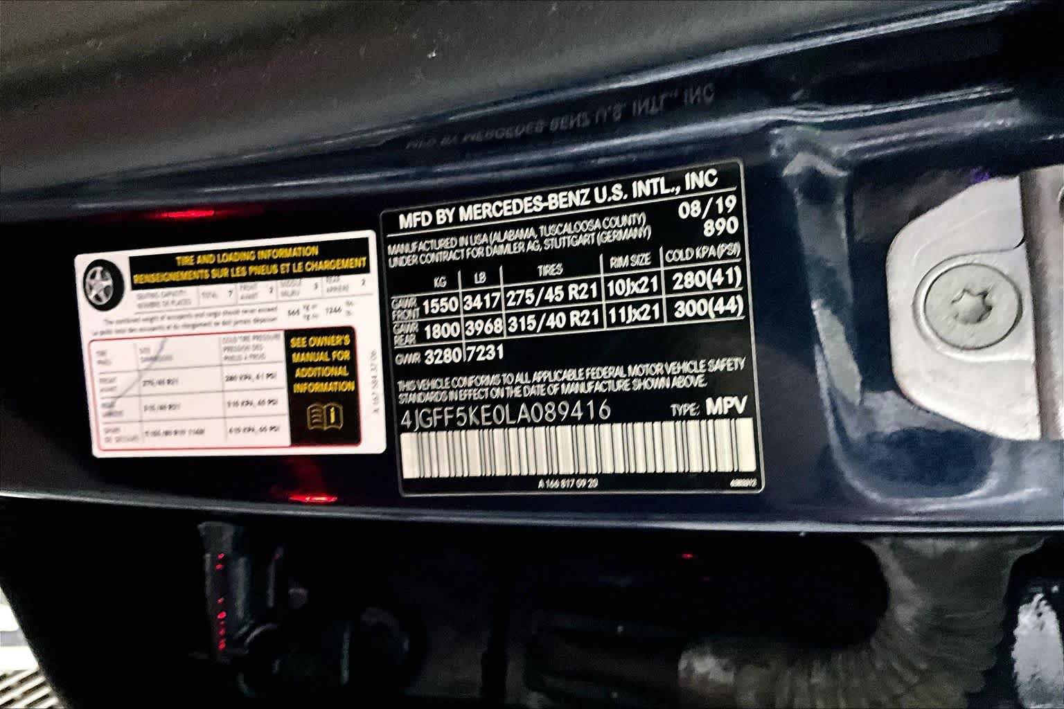 Certified 2020 Mercedes-Benz GLS 450 4MATIC image 31