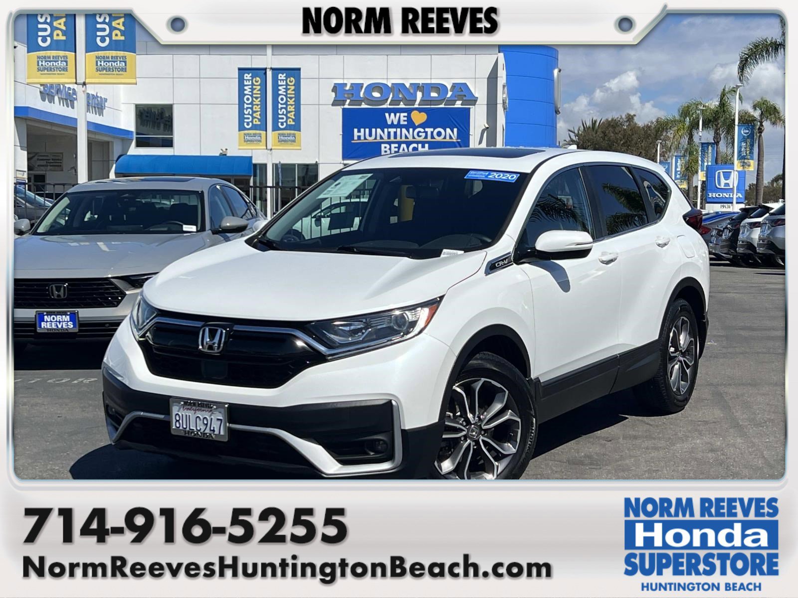 Certified 2020 Honda CR-V EX-L