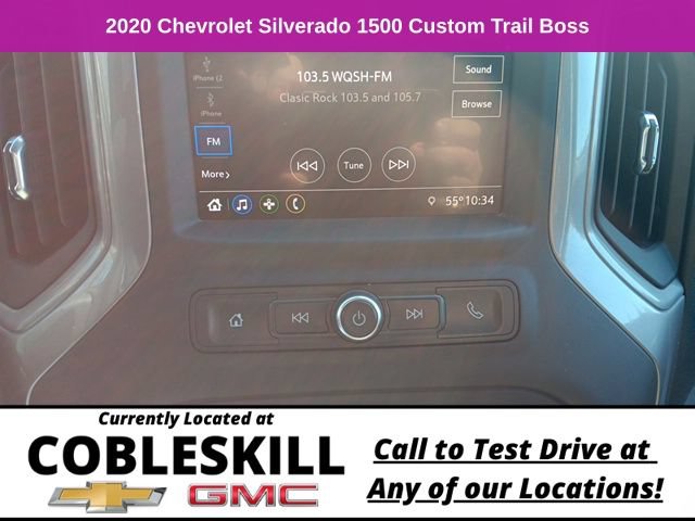 Used 2020 Chevrolet Silverado 1500 Custom Trail Boss w/ Custom Convenience Package AWD/4WD image 21