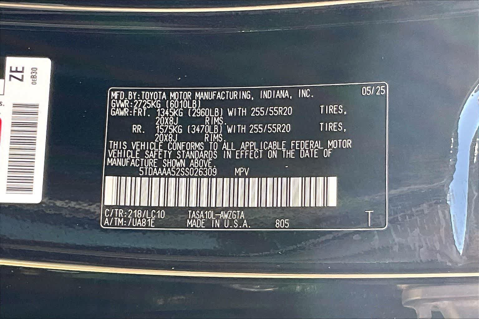 Used 2025 Toyota Grand Highlander FWD image 20