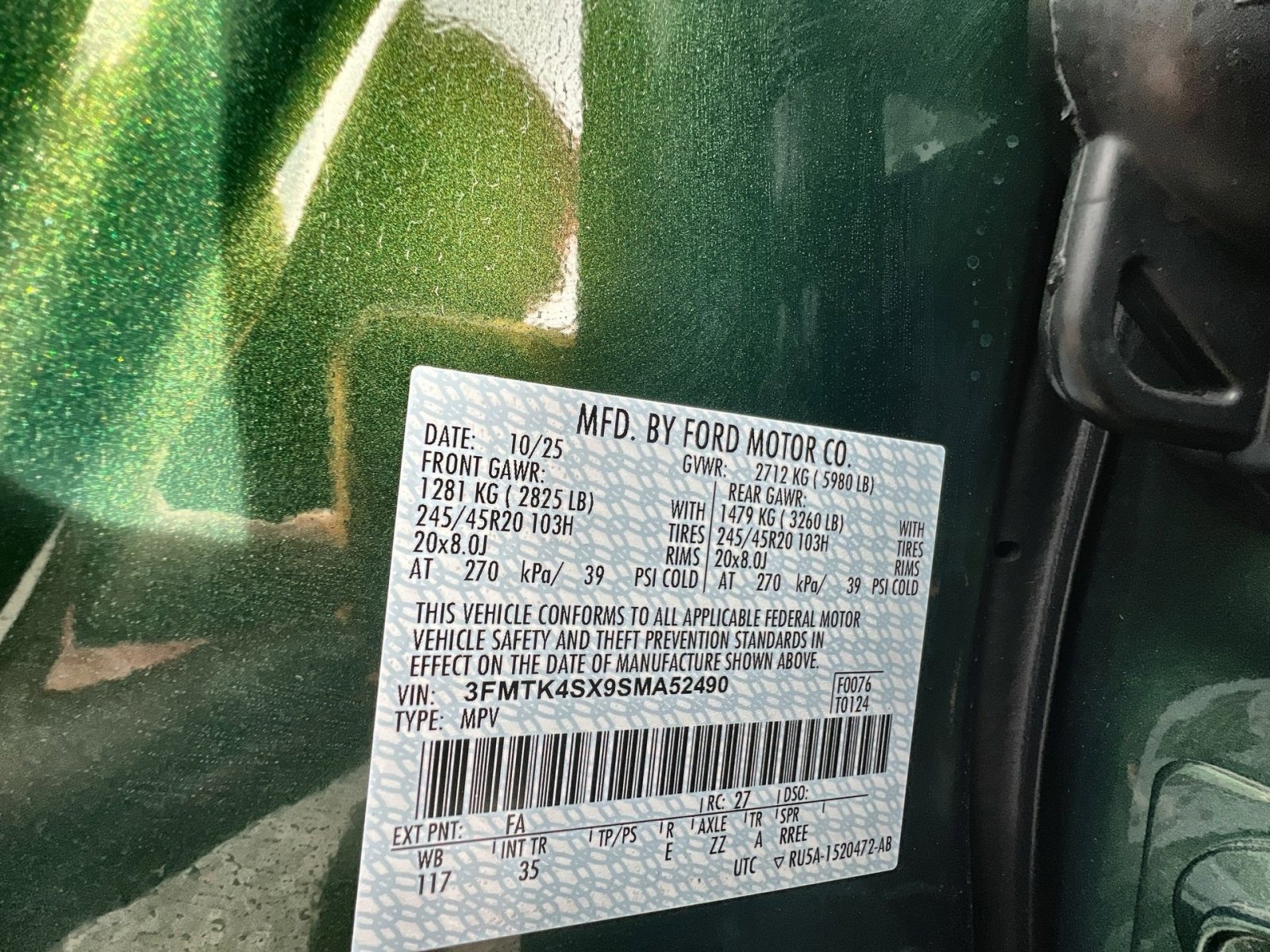 New 2025 Ford Mustang Mach-E GT w/ Bronze Appearance Package image 30