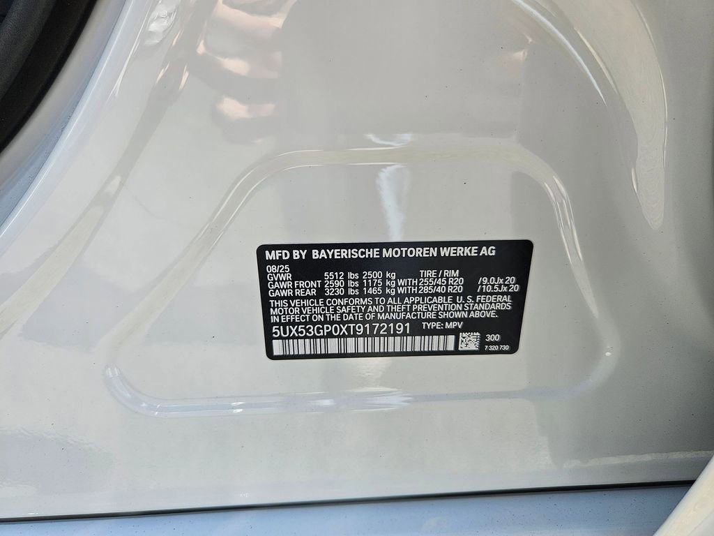 New 2026 BMW X3 xDrive30 w/ M Sport Package image 26