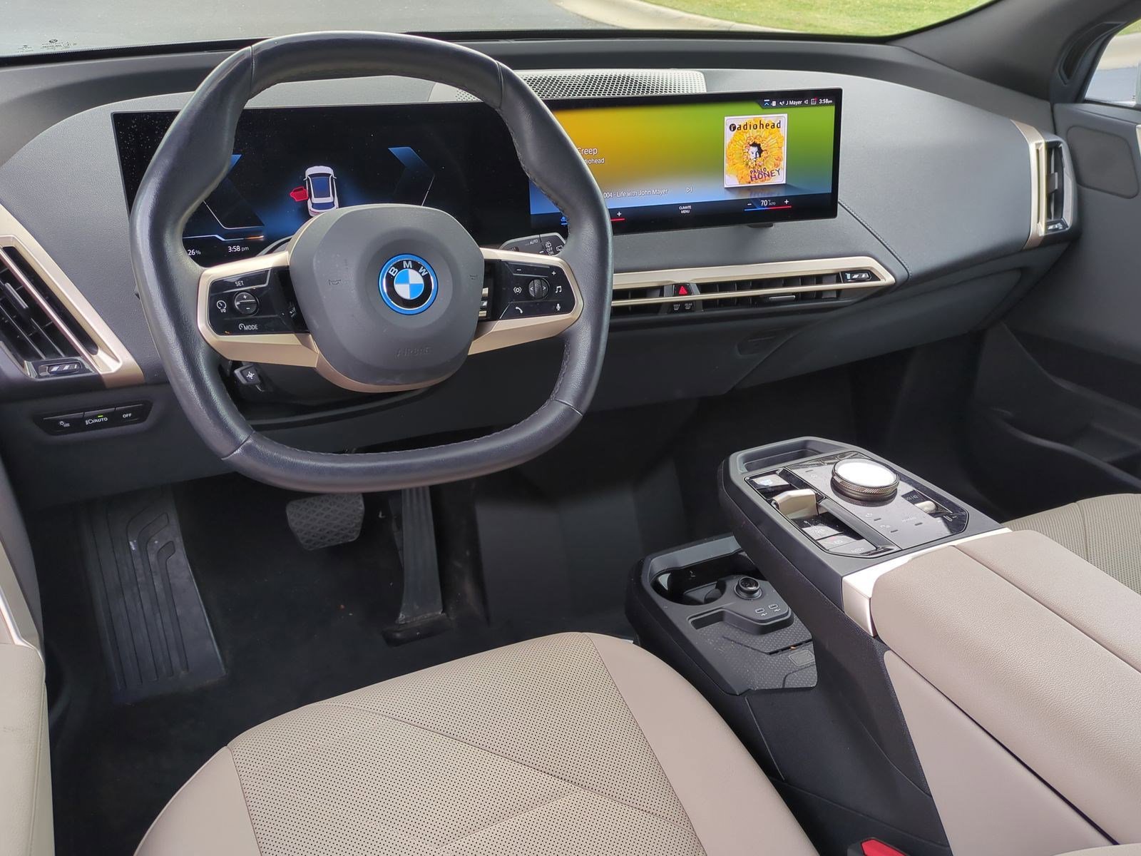 Certified 2023 BMW iX xDrive50 w/ BMW I Signature Blue Package AWD/4WD image 28