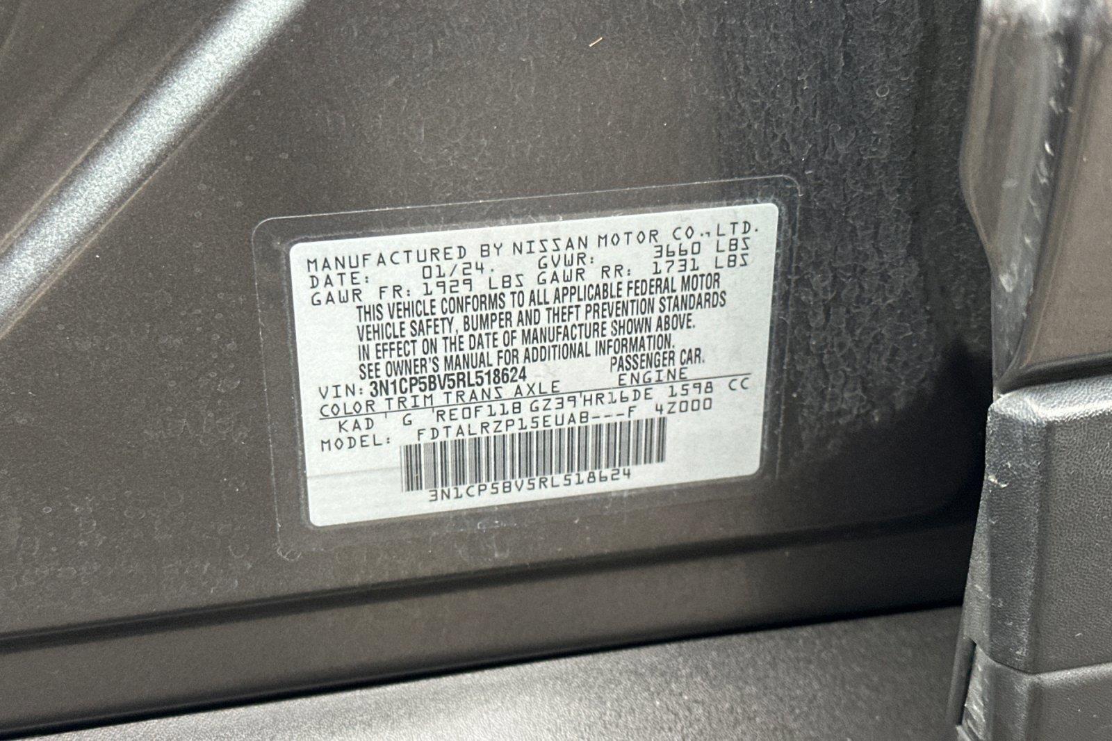 Used 2024 Nissan Kicks S image 28