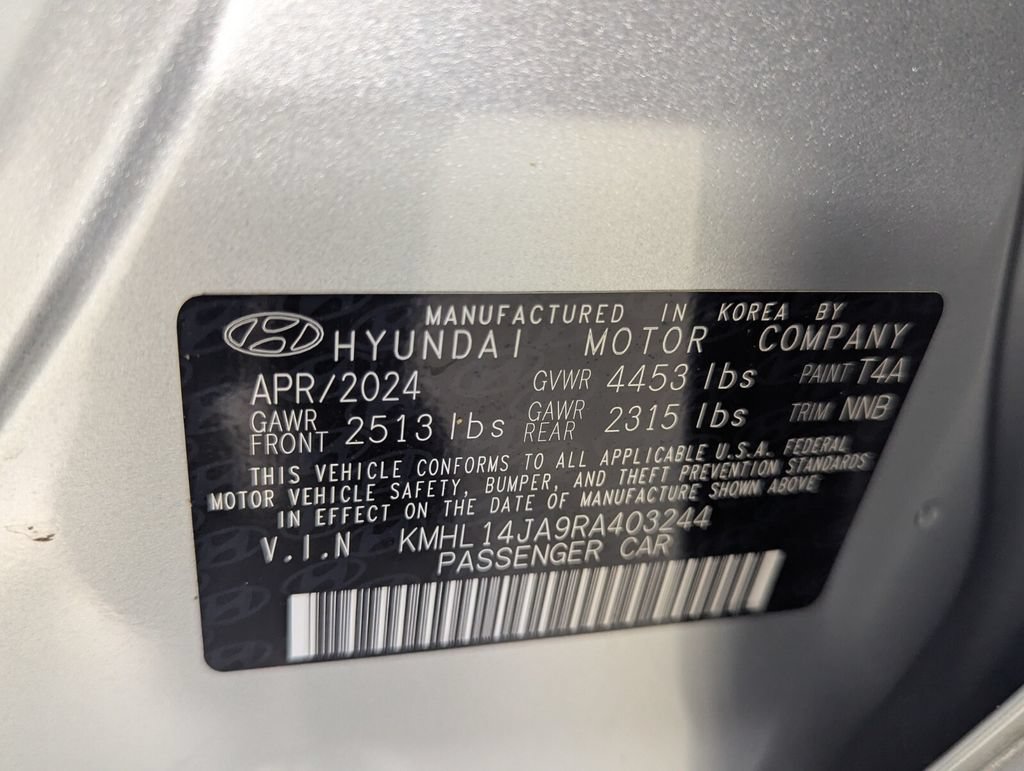 Certified 2024 Hyundai Sonata SEL w/ Convenience Package FWD image 30