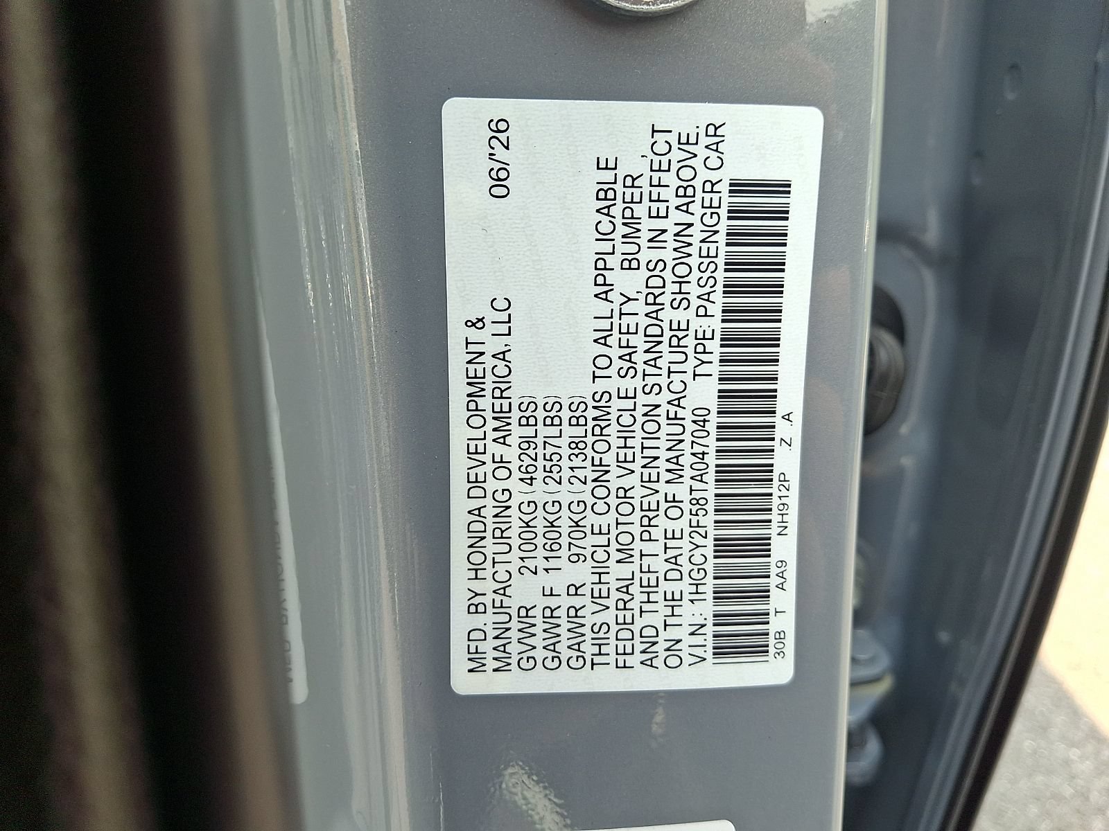 New 2026 Honda Accord Sport image 10