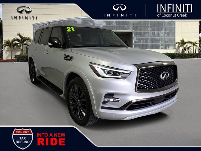Used 2021 INFINITI QX80 Premium Select w/ Cargo Package
