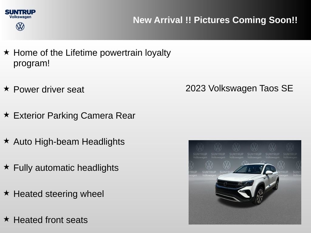 Used 2023 Volkswagen Taos SE FWD image 6