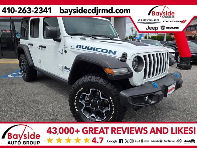 Used 2023 Jeep Wrangler Unlimited Rubicon 4xe w/ Cold Weather Group AWD/4WD image 1