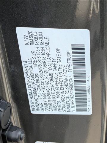 Used 2023 Honda Ridgeline RTL-E image 26