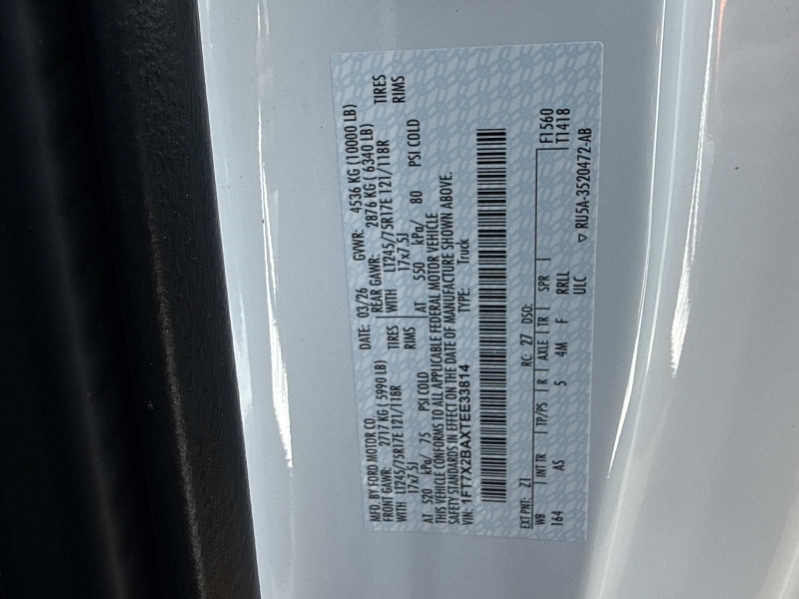 New 2026 Ford F250 XL w/ FX4 Off-Road Package AWD/4WD image 21