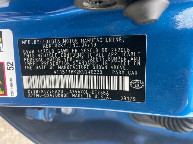 Used 2019 Toyota Camry SE FWD image 26