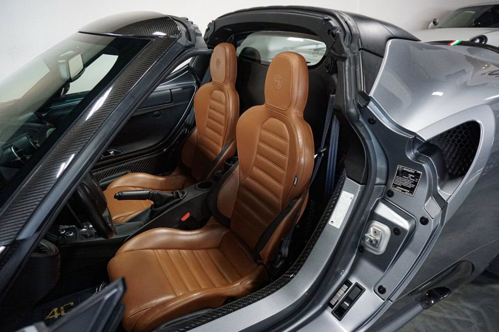 Used 2020 Alfa Romeo 4C Spider w/ Bright Package RWD image 12