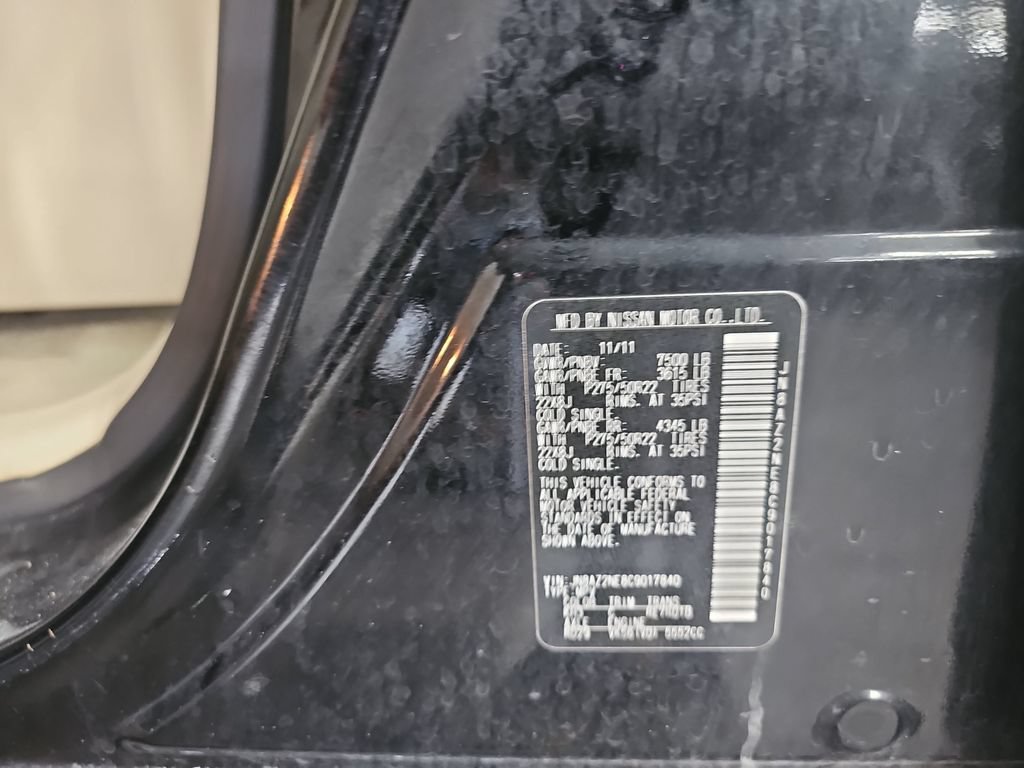 Used 2012 INFINITI QX56 4WD w/ Deluxe Touring Pkg image 43