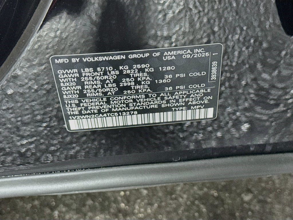 Used 2026 Volkswagen Atlas SE FWD image 39
