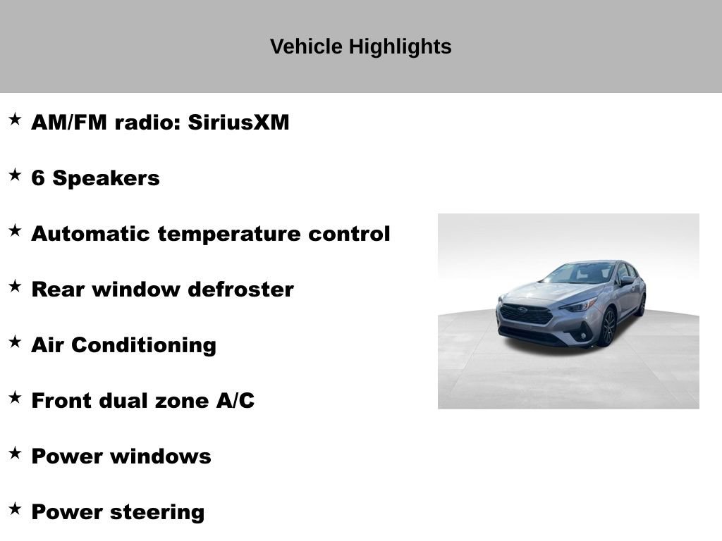 Used 2024 Subaru Impreza 2.0i Sport image 18