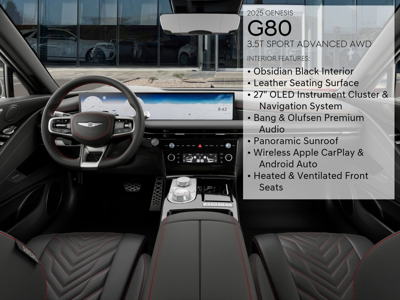 New 2025 Genesis G80 3.5T Sport image 17