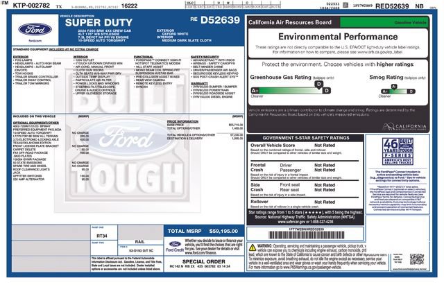 Used 2024 Ford F250 XLT w/ FX4 Off-Road Package AWD/4WD image 39