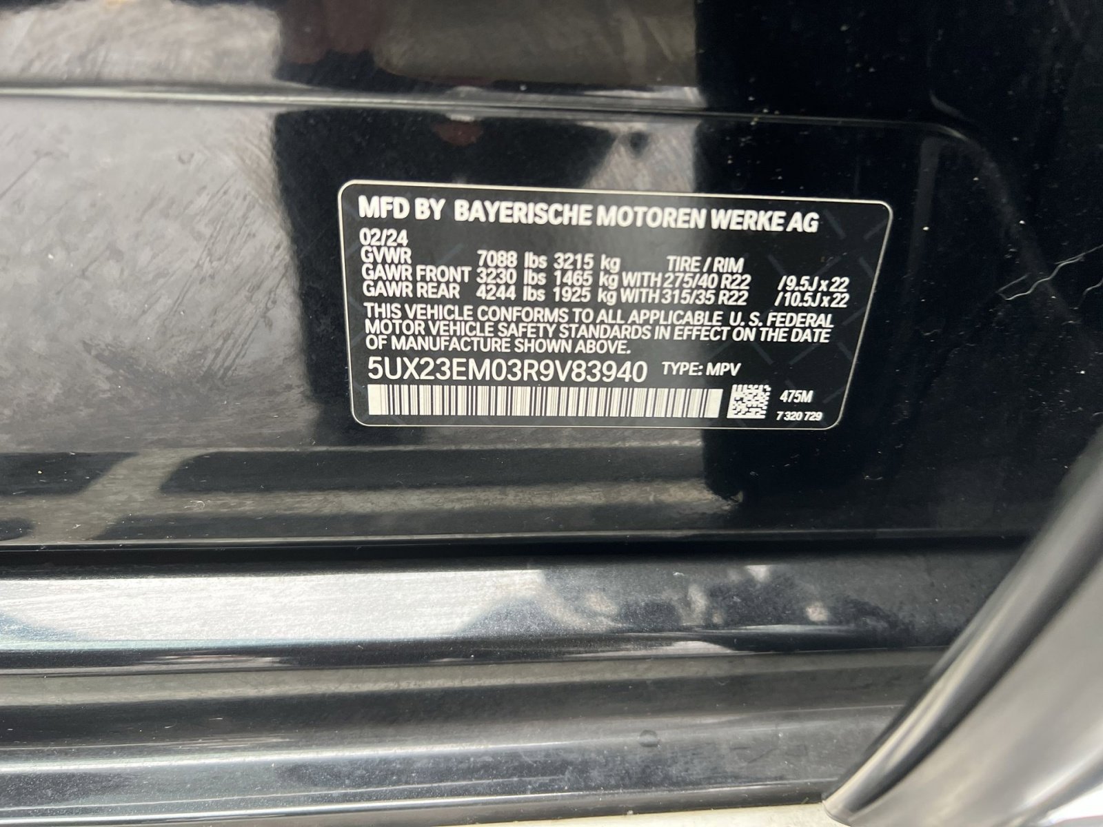 Used 2024 BMW X7 xDrive40i w/ Executive Package image 30