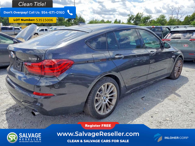 Used 2017 BMW 535i Gran Turismo RWD image 4