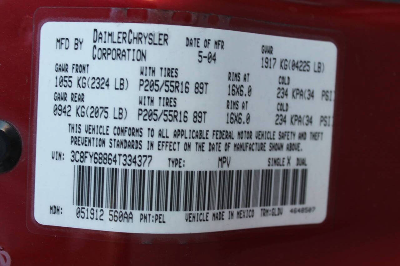 Used 2004 Chrysler PT Cruiser Limited FWD image 10